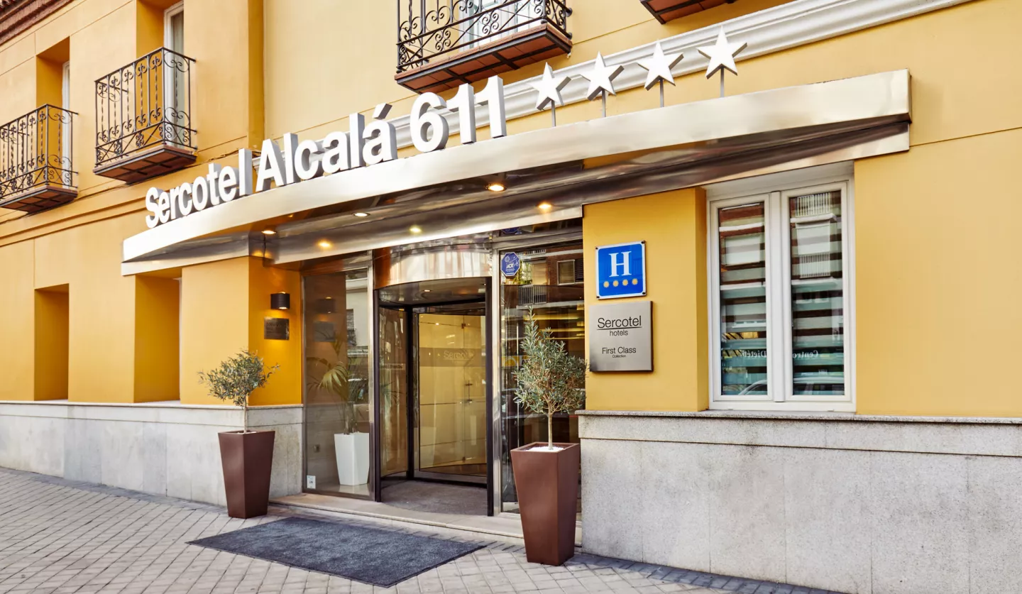 Fachada Sercotel Alcalá 611